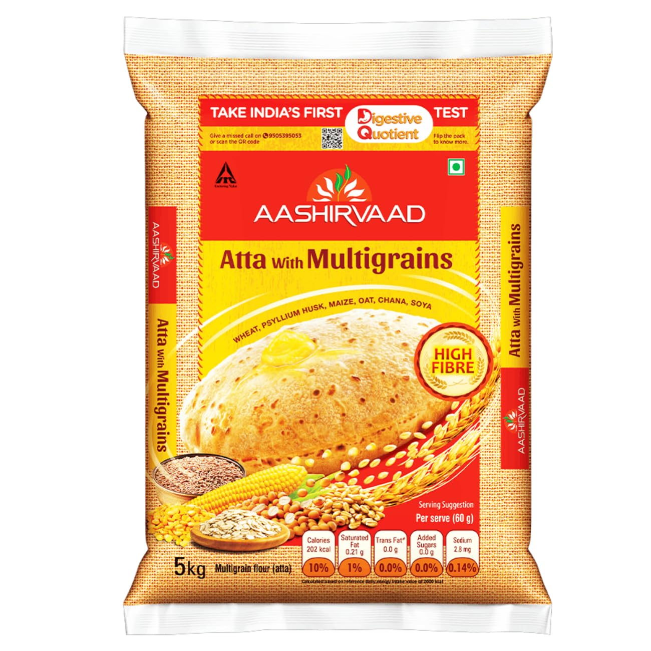Aashirvaad Atta with Multigrains 1kg